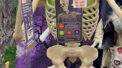 Customizable Animatronic Skeleton Flips You Off