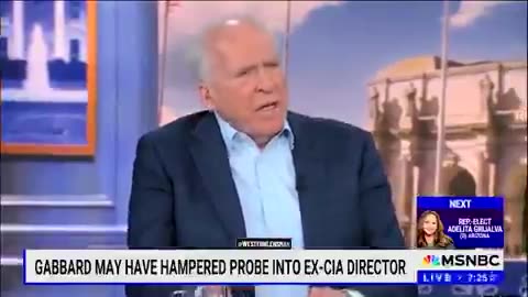John Brennan says after thorough review of his own actions concludes “I just don’t see any case!"