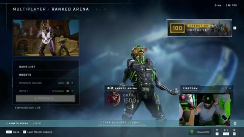 NEW YEAR'S EVE CELEBRATION - Ranked Arena MM w/ the Hombres. 35 push-ups for every loss I take!