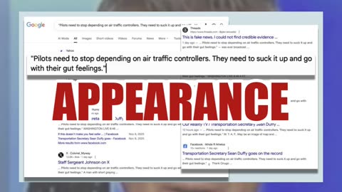 Fact Check: Sean Duffy Did NOT Say Pilots Should 'Suck It Up And Go With Their Gut Feelings'