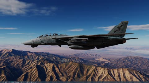 F-14B AIM-7M testing. I'm still working on best employment envelope etc.