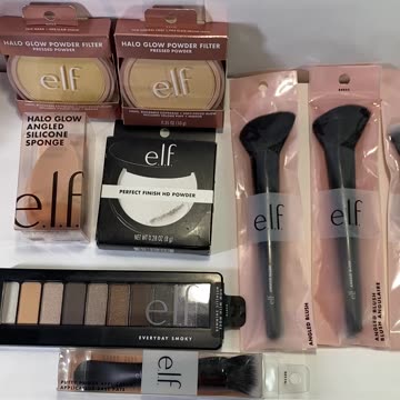 Buy It Now: Womens Makeup: Lot of 9 E.L.F. Concealer Powder and Brushes - ELF