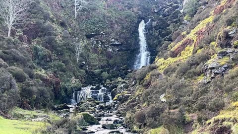 Running water in the Pentlands in 2024