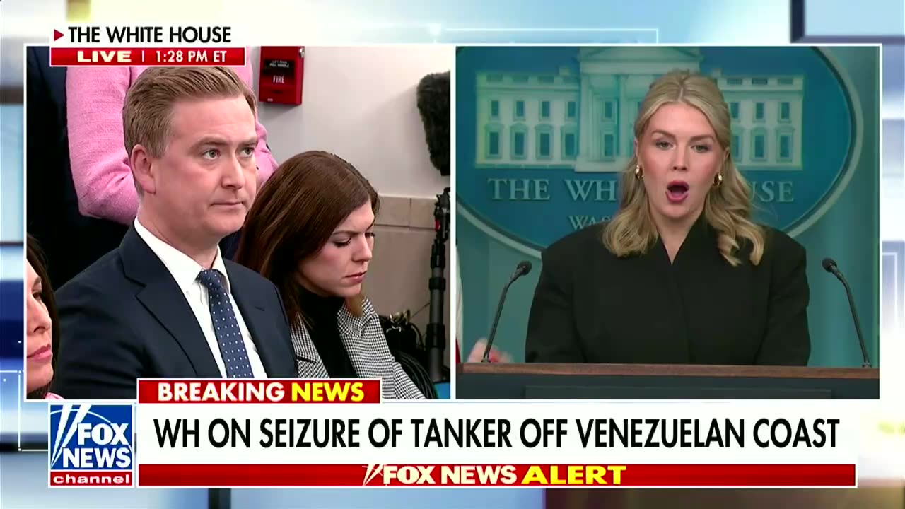 Doocy confronts Leavitt: Trump 'jeopardizing a Nobel Peace Prize' in Venezuela