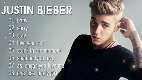 JUSTIN BIEBER Best Songs Playlist 2025 JUSTIN BIEBER Greatest Hits Full Album 2025