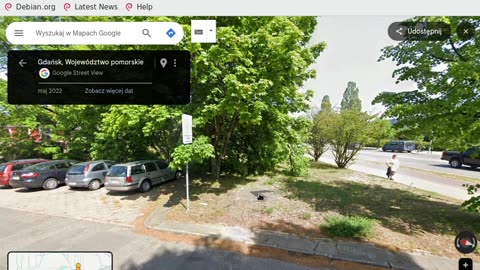 Impresje Inżyniera Ruchu - rowerowa strefa zamieszkania Poznań Droga Dębińska, Gdańsk Kołobrzeska