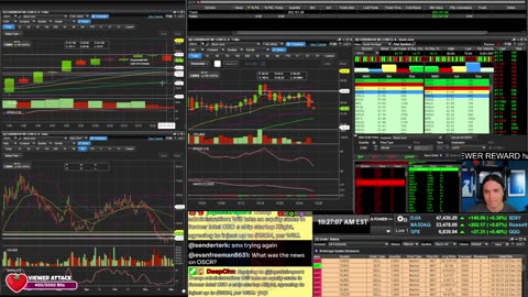 LIVE Day Trading the Stock Market