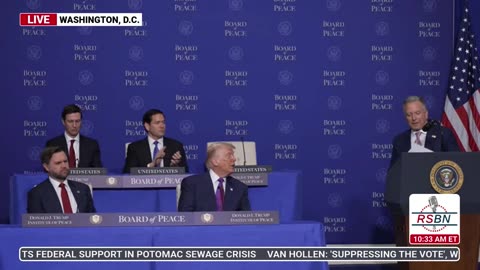 WATCH: VP Vance, Marco Rubio, and Steve Witkoff Detail the Middle East Peace Plan - 02/19/26