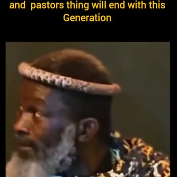 Last generation of pastors