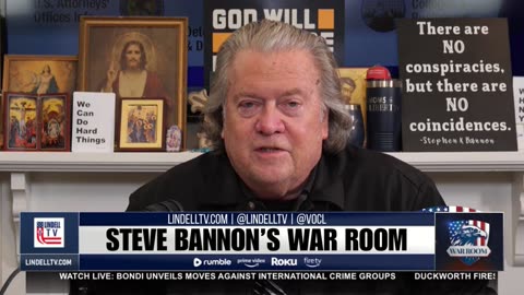 LIVE: STEVE BANNON'S WAR ROOM AM