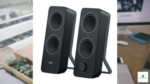 Logitech Z207 2.0 Stereo Computer Speakers with Bluetooth