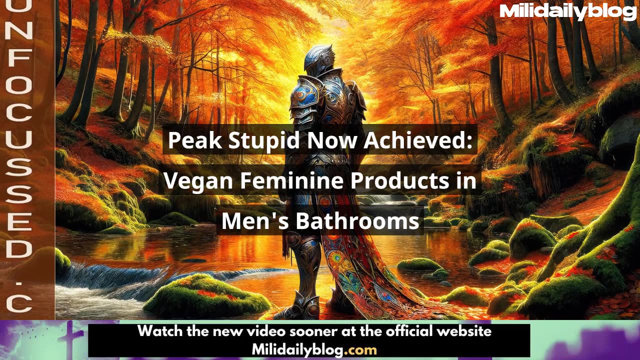 Peak Stupid Now Achieved Vegan Feminine Products in Mens Bathrooms