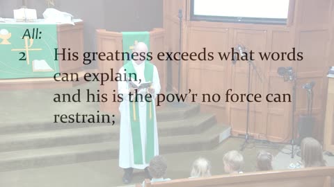 Worship From Mt. Olive Ev. Lutheran Church