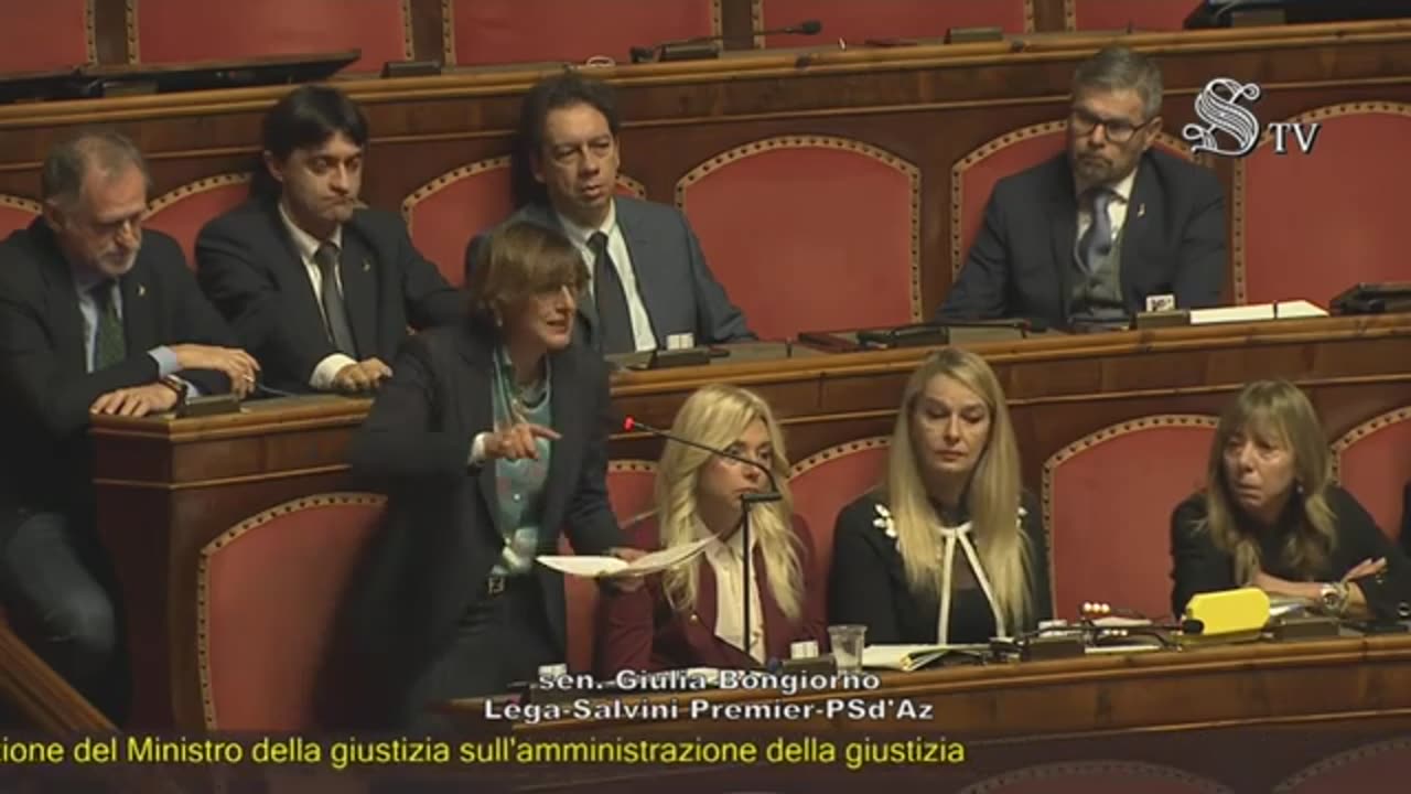 Bongiorno - Intervento in Senato (22.01.24)