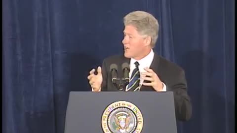 Video Recording of President William Jefferson Clinton's Rem - MT04365-MT04367 06OCT1995
