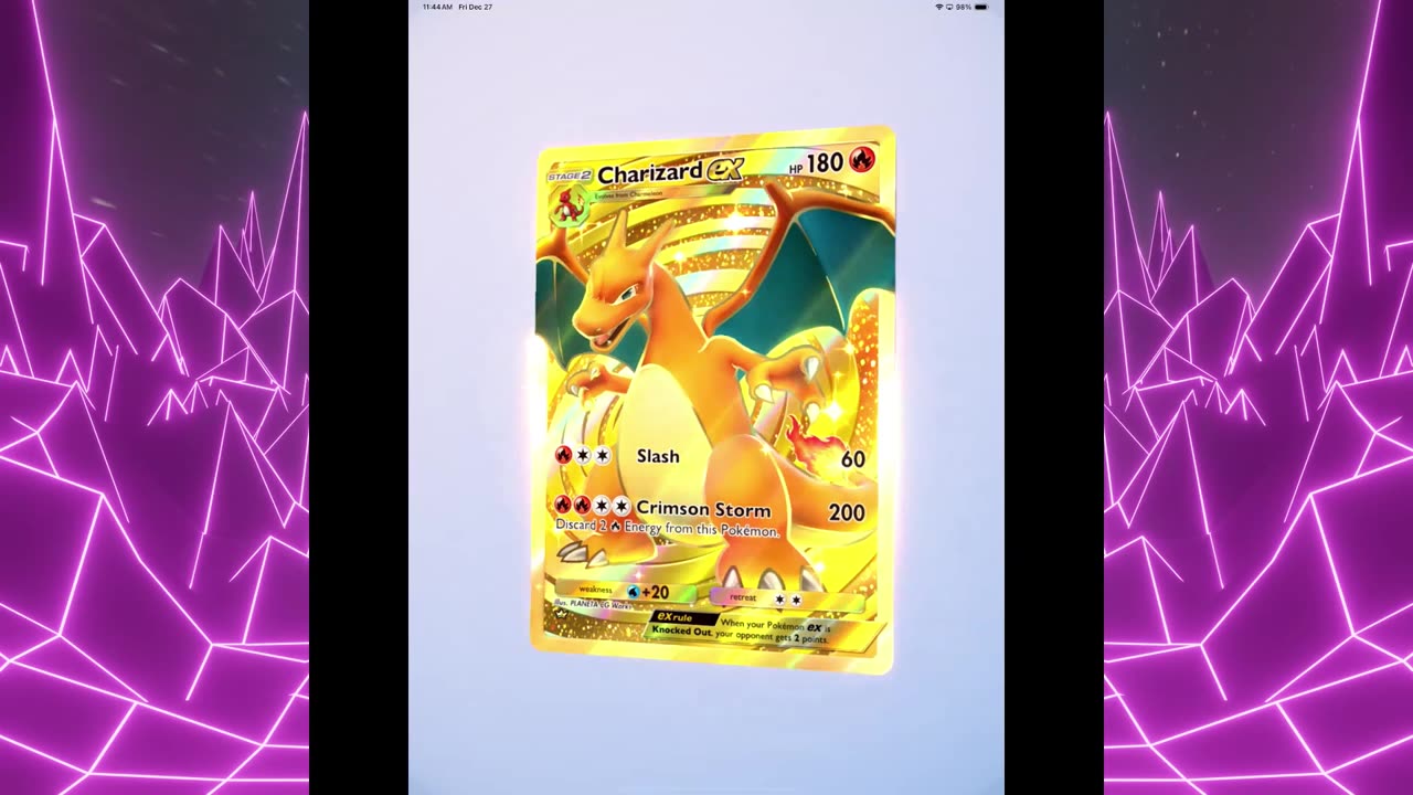 Pokémon Pocket: Charizard Ex Card Preview