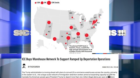 ICE Buys Warehouse Network To Support Ramped Up Deportation Operations