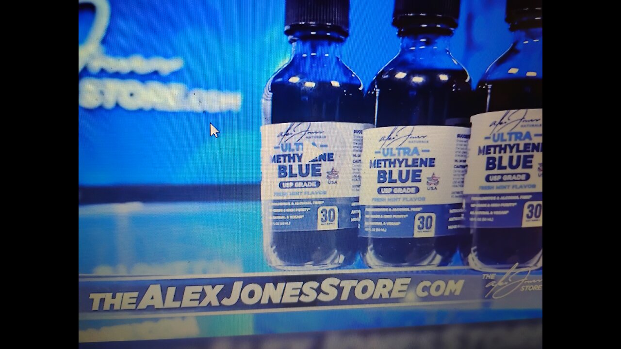 Now a word from our sponsor Methalene Blue