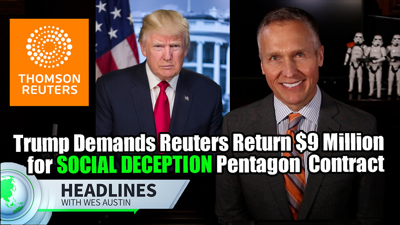 Trump Demands Reuters Return $9 M for Social Deception Study; RFK Jr Confirmed; Maxine Waters Oops