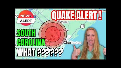ALERT - Earthquake Swarm in South Carolina at the SAME spot as past HORRIFIC Earthquake !