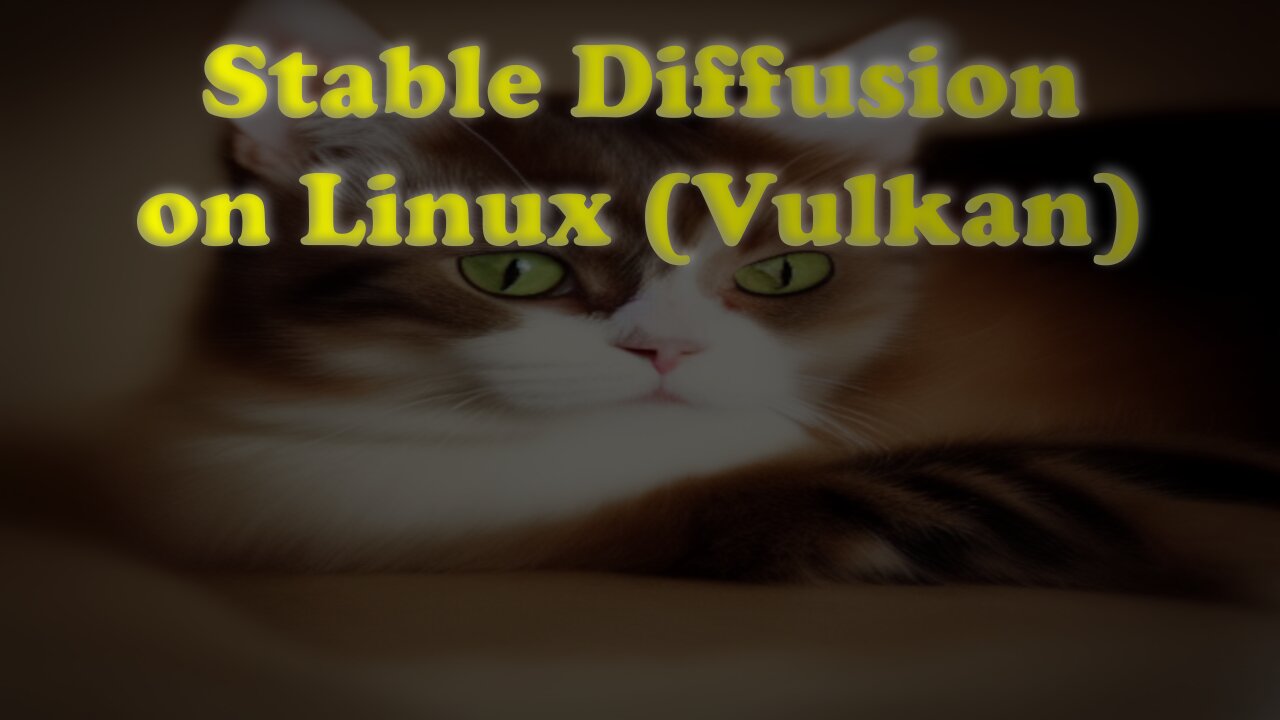 How to Run Stable Diffusion on Linux with AMD Instinct Mi60 Using Vulkan (No ROCm!)