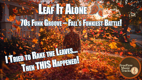 Leaf It Alone – 70s Funk Groove | Fall Vibes & Retro Rhythm 🍂🎶