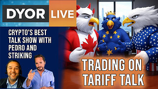 Trading Crypto and Futures with Tariff Talk is GOOD!