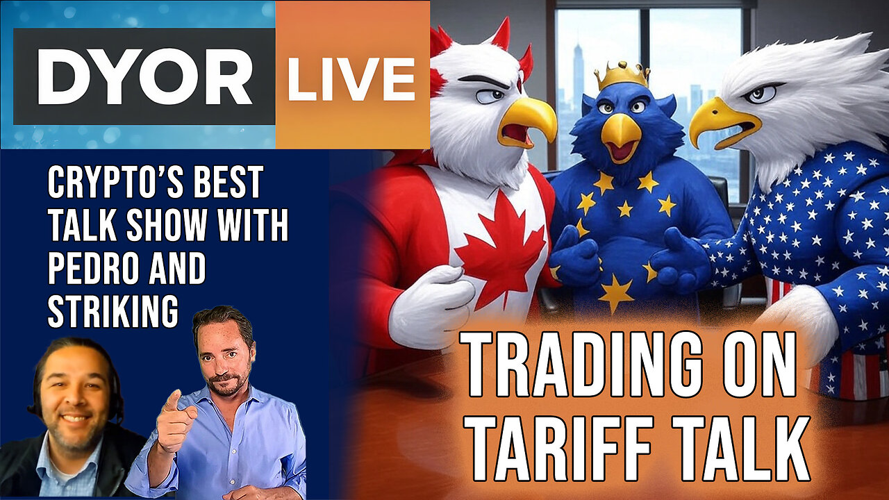 Trading Crypto and Futures with Tariff Talk is GOOD!