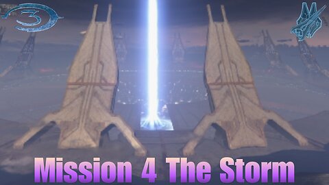 Halo 3 Playthrough Mission 4 The Storm Halo MCC