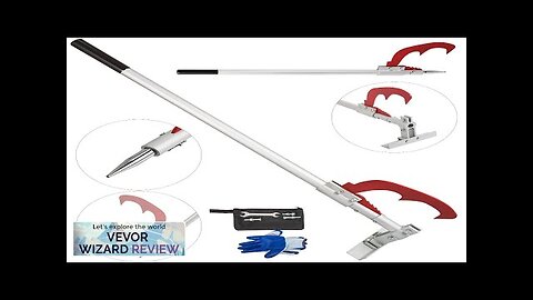 VEVOR 47" Timberjack with Jack Handle Cant Hook Aluminum Log Jack Log Review