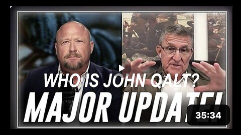 ALEX JONES • GENERAL FLYNN, EXPLOSIVE DEVELOPMENTS OF THE DEEP STATE. WHO IS JOHN QALT?