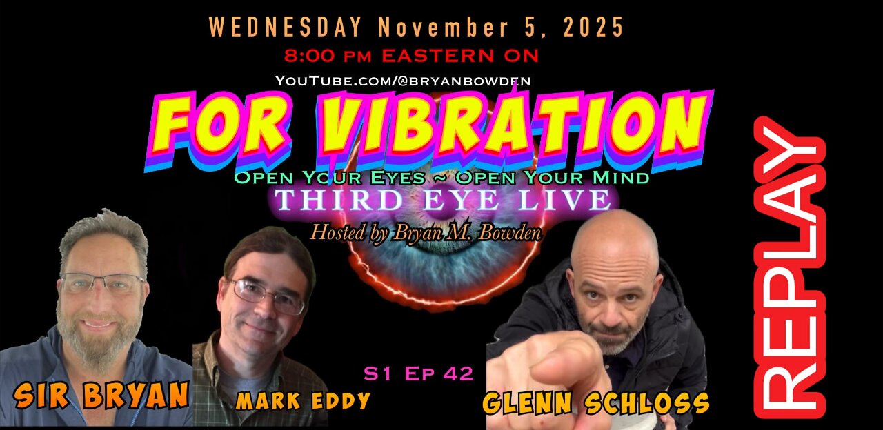 GLENN SCHLOSS on THIRD EYE LIVE
