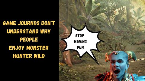 Monster hunter wilds is making game journos seething with anger