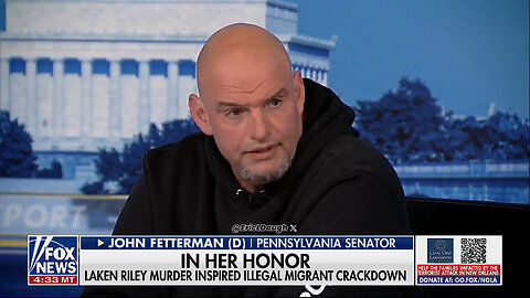 Americans Over Illegal Aliens: John Fetterman Pleads With Senate Democrats To Pass Laken Riley Act