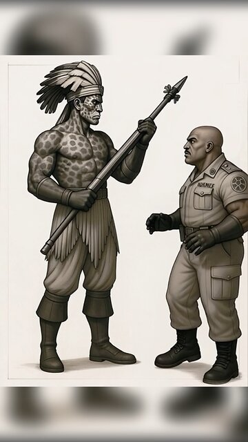 Cheetah man and Solomon