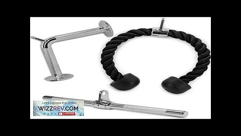 Yes4All Tricep Press Down Cable Machine Attachment Set LAT Pulldown Attachment Cable Review