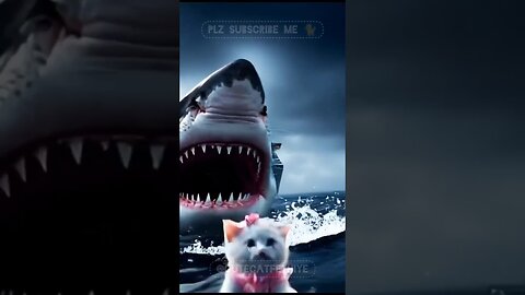 🐱🚨 DAD CAT VS SHARK 🦈💥