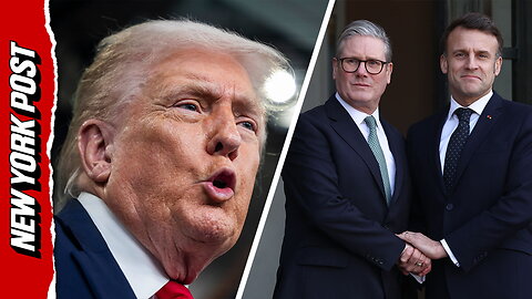 Trump Addresses Barbs with Emmanuel Macron and Keir Starmer