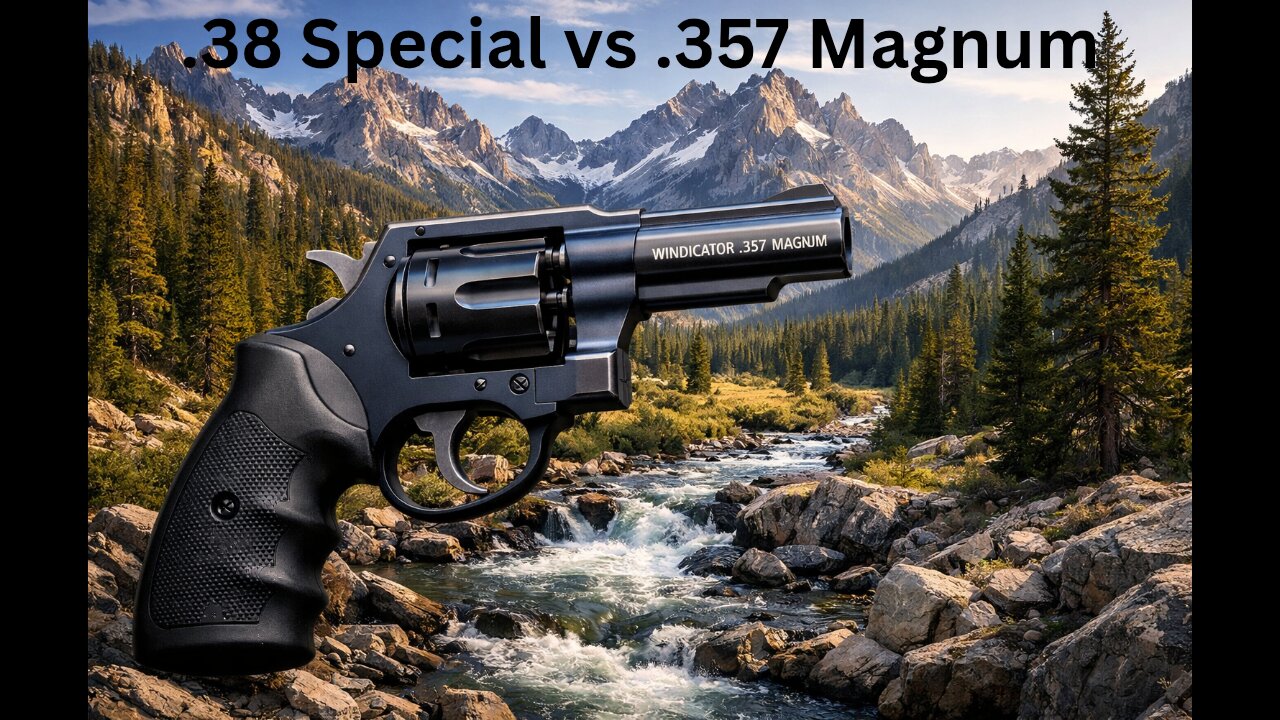 38 Special vs 357 Mag - EAA Windicator 3.75"