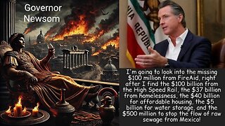 Greedy Gavin Newsom Crying Over Federal Fire Relief Funds