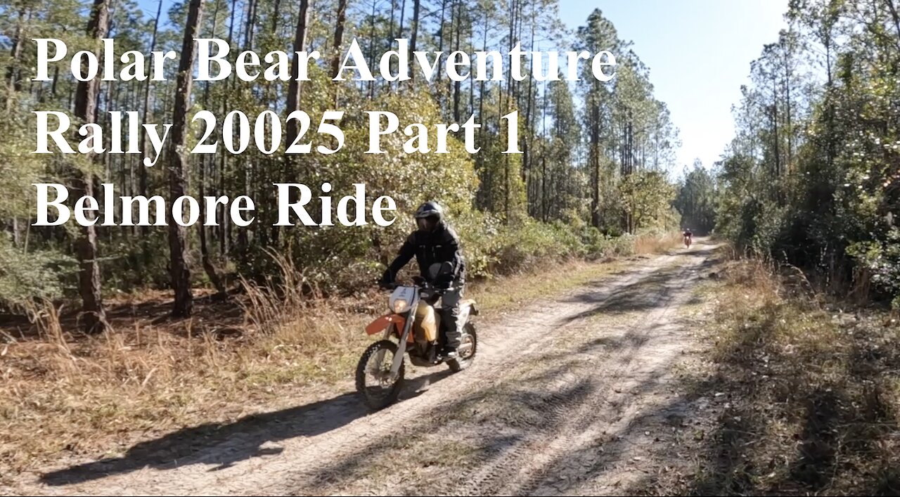 CADS Polar Bear Adventure Dual Sport Motorcycle Rally at Gold Head Branch State Park Florida