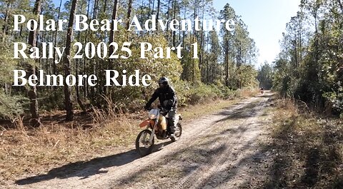 CADS Polar Bear Adventure Dual Sport Motorcycle Rally at Gold Head Branch State Park Florida