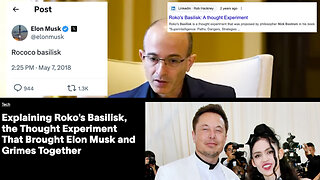 Roko Basilisk | How Did Elon Musk Meet Grimes, the Mother of Lil' X ? | Explaining Roko’s Basilisk: Horrifying AI Thought Experiment + What Is Operation Paperclip (1945)? "Rococo basilisk" - Elon Musk (May 7th 2018)