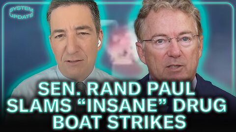 Interview: Sen. Rand Paul Slams "Insane" Trump Admin Drug Boat Policy