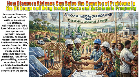 Diaspora Africans Solve the Complex of Problems in the DRC and Bring Lasting Peace