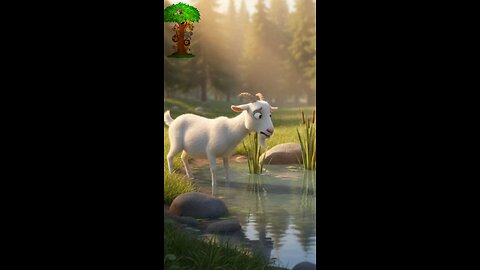 The story of the lion and the goat