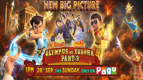 Chhota Bheem and Little Singham Olympus Ke Yoddha Part 03 The End | King Shahapur Tv Kid | Admin Taz