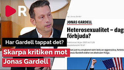 Kritik mot Gardell.