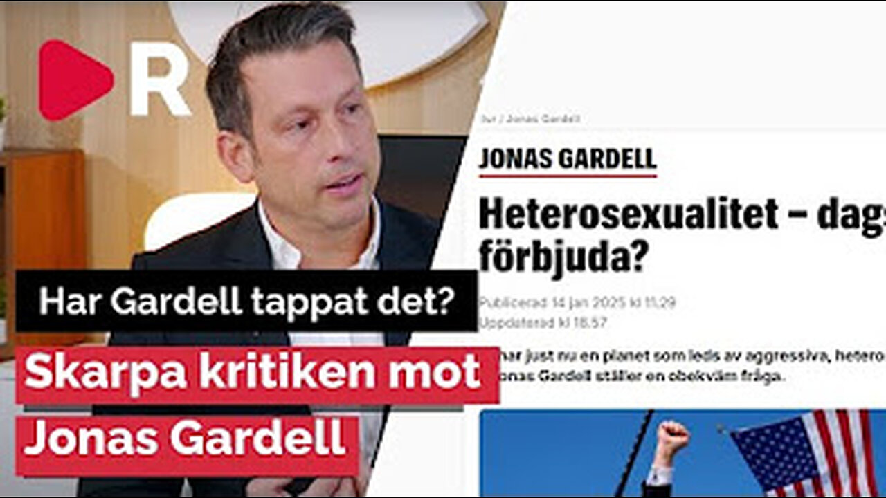 Kritik mot Gardell.