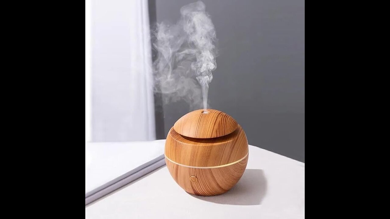 Mini USB Humidifier Aroma diffuser unboxing #HowTo use